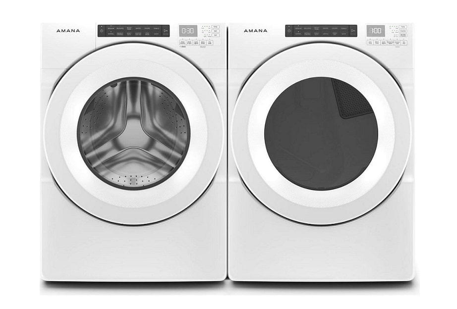 Amana Front loading washer and dryer