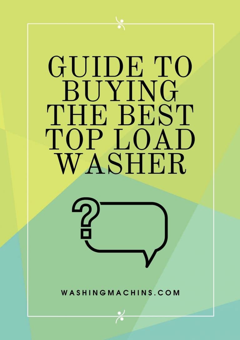 best top load washing machine