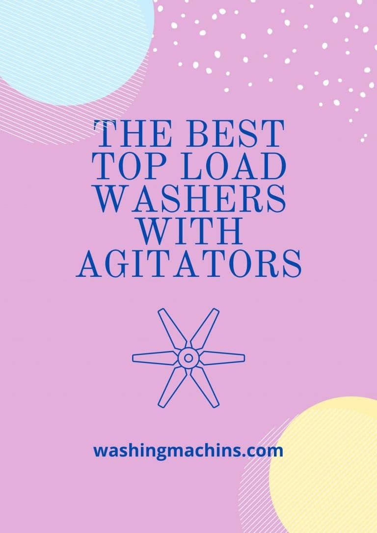 best top load washer with agitator