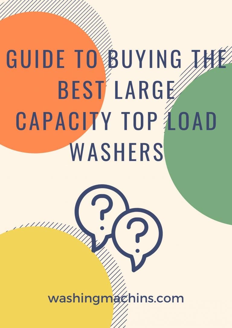 largest top load washer