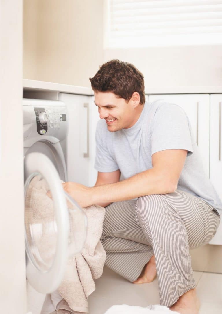 What affects the portable washing machine's energy consumption