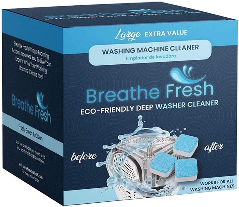 Breathe Fresh Washing Machine Cleaner Tablets (5 count)